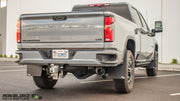 2020+ Chevrolet Silverado 2500/3500HD Featuring Rokblokz Mud Flaps with splash guard delete.2