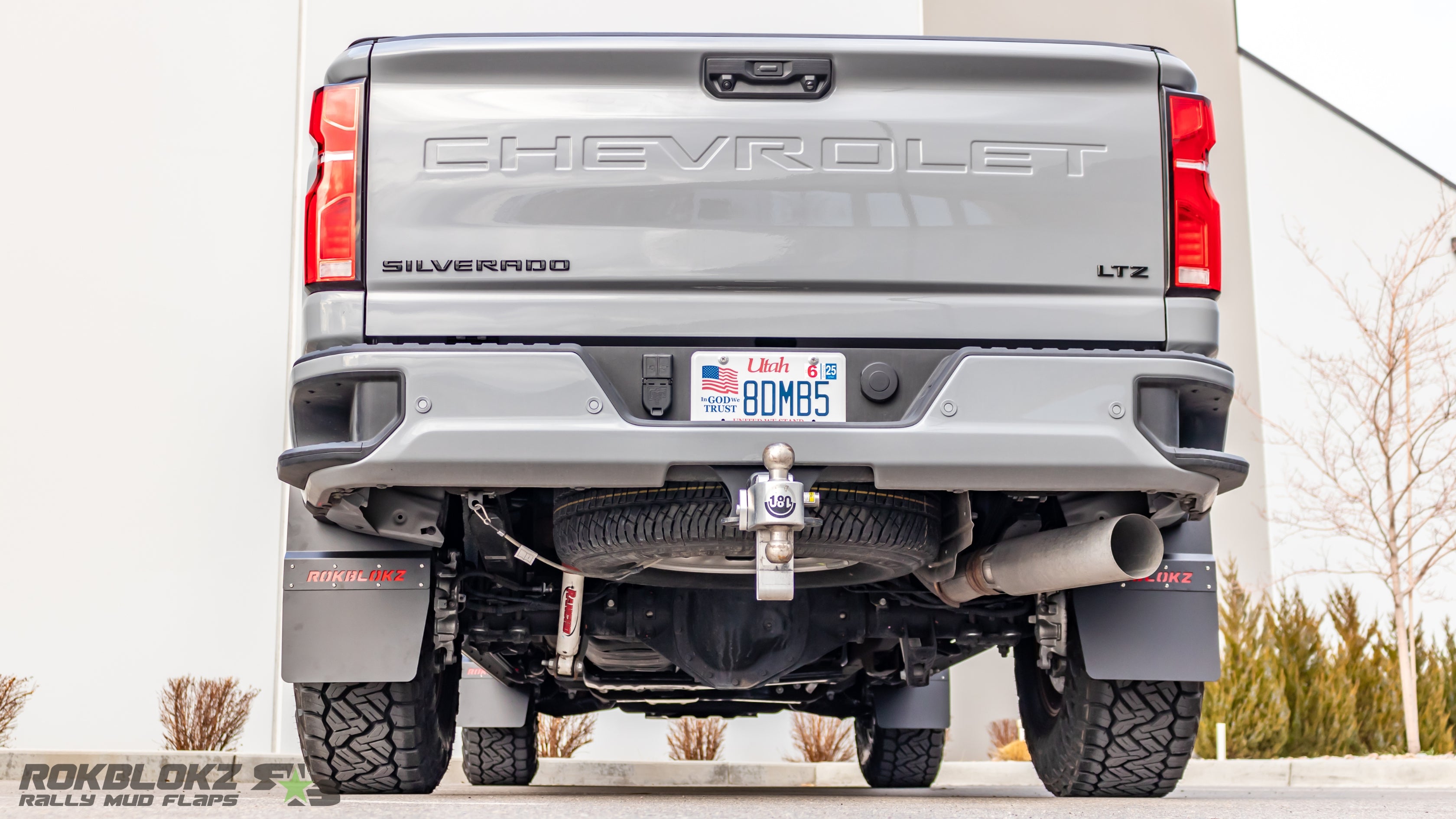 Chevrolet Silverado 2500/3500 (SRW) 2020+ Step-Back Mud Flaps