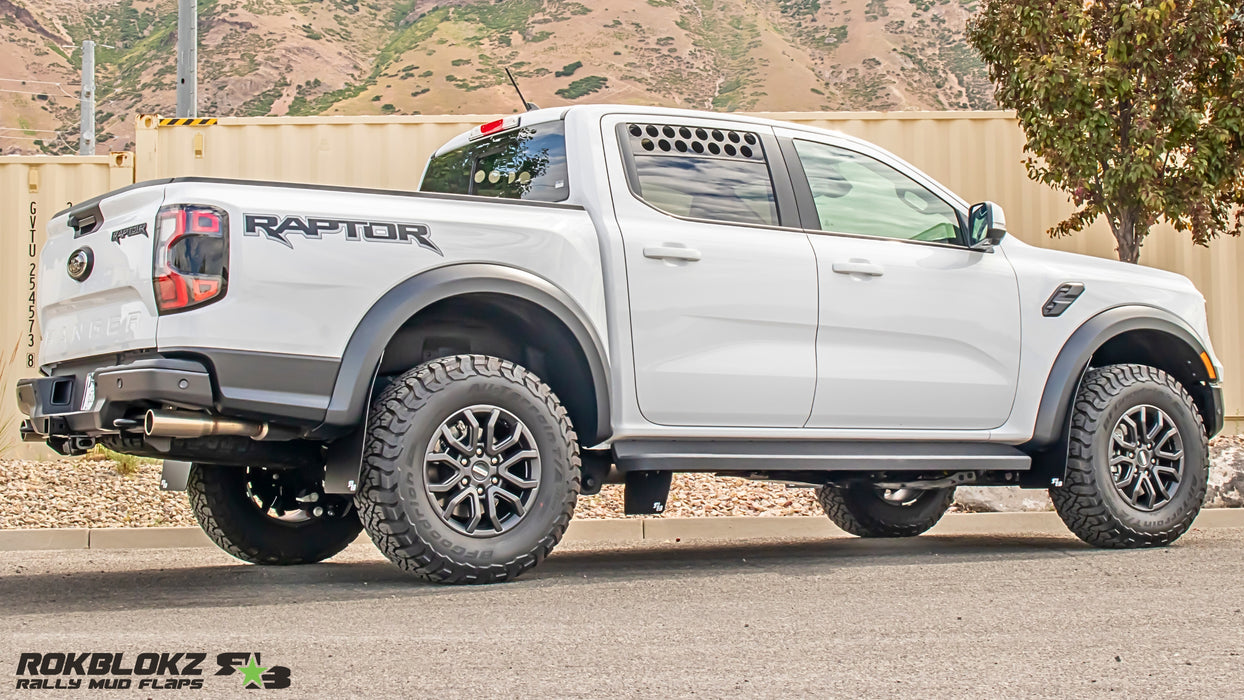 2024 Ranger Raptor featuring Rokblokz Mid-Ship Mud Flap