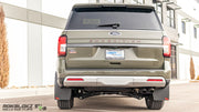 2024 Ford Expedition Timberline featuring Rokblokz Rally Mud Flaps in black - rear view