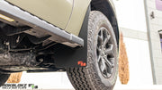 2024 Ford Expedition Timberline featuring Rokblokz Rally Mud Flaps in black - Front Flap