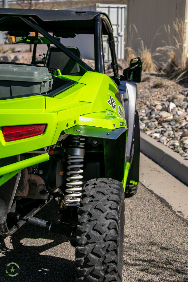 Arctic Cat WILDCAT XX 2018+ Fender Flare Extensions/Mud Flaps F&R