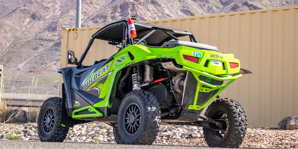 Arctic Cat WILDCAT XX 2018+ Fender Flare Extensions/Mud Flaps F&R