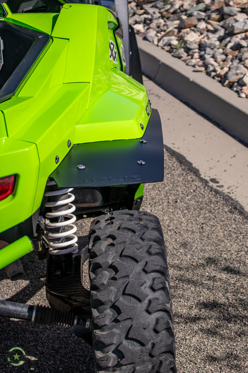 Arctic Cat WILDCAT XX 2018+ Fender Flare Extensions/Mud Flaps F&R