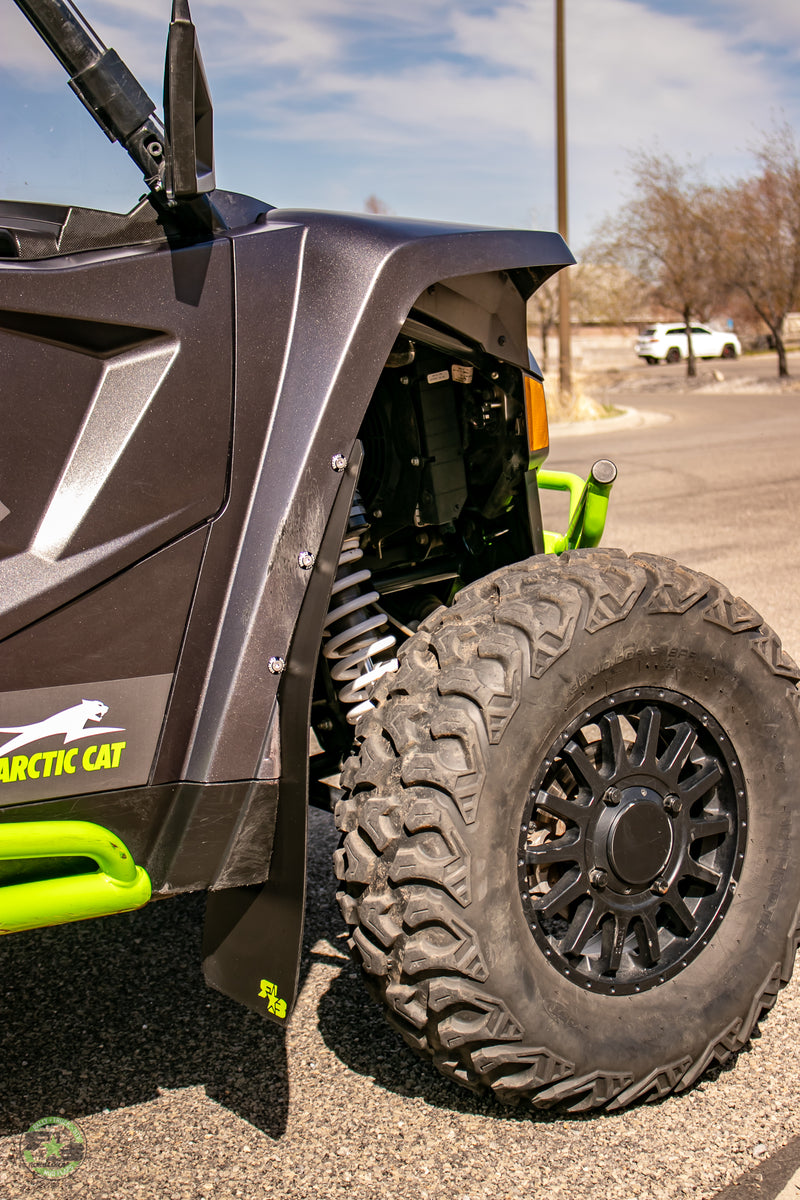 Arctic Cat WILDCAT XX 2018+ Fender Flare Extensions/Mud Flaps F&R