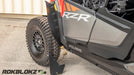 2024+ Polaris RZR XP 1000 featuring Rokblokz Fender Kit - front with quick detach lower accent