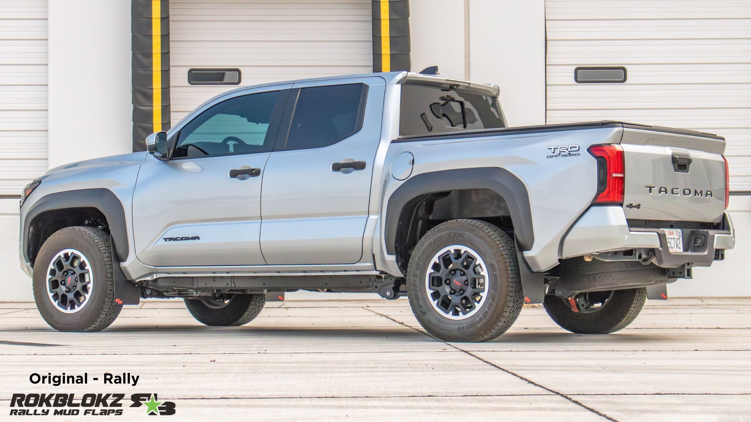 Toyota Tacoma TRD Off-road (4th Gen) 2024+ Rally Mud Flaps — RokBlokz