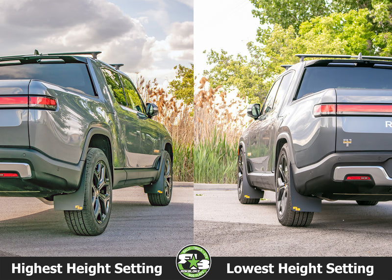 Rivian R1T 2022+ Mud Flaps