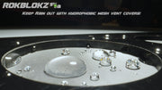Rokblokz Window Vents use hydrophobic mesh vent covers
