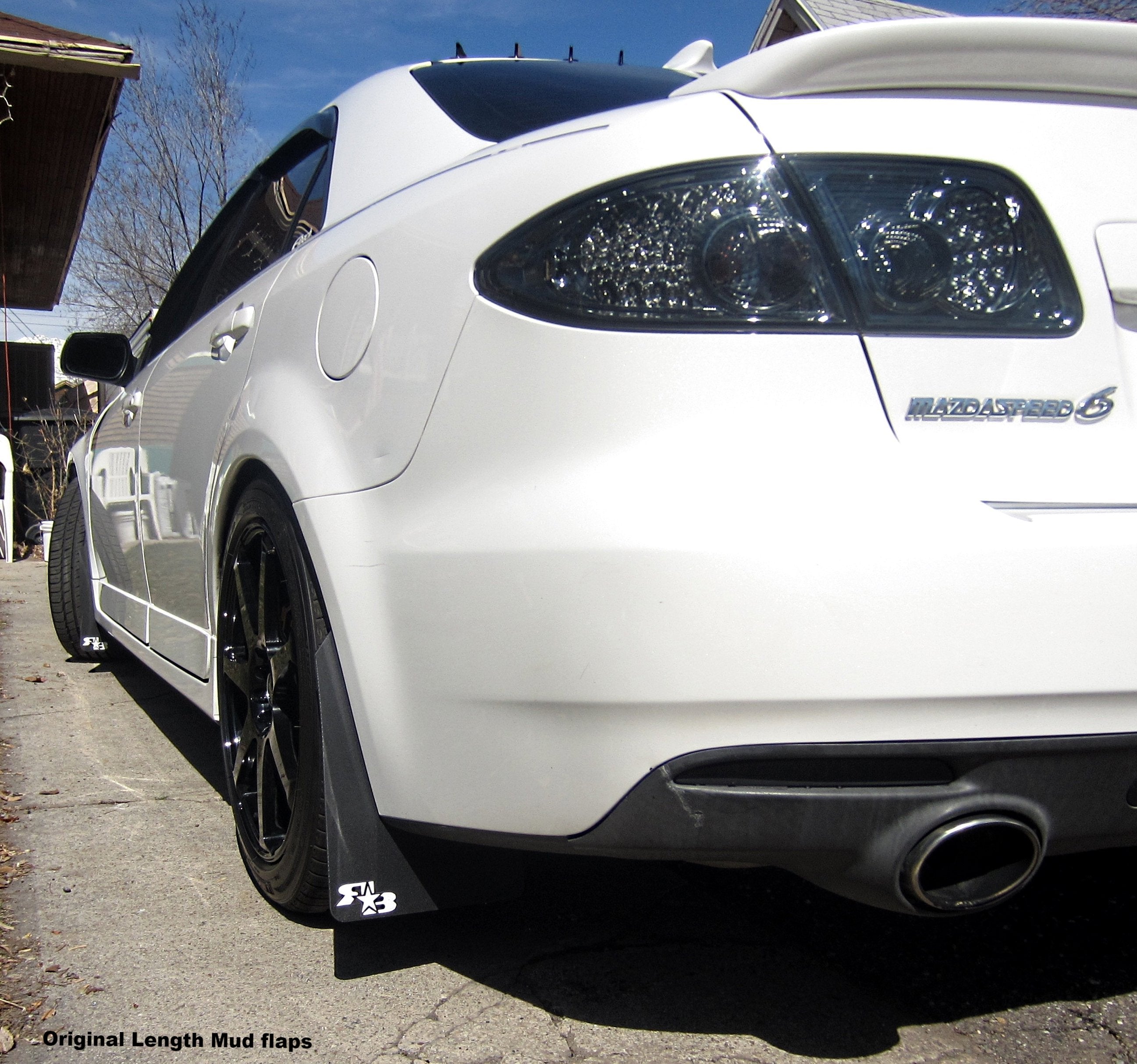 Mazda Speed6 2006-2007 Rally Mud Flaps — RokBlokz