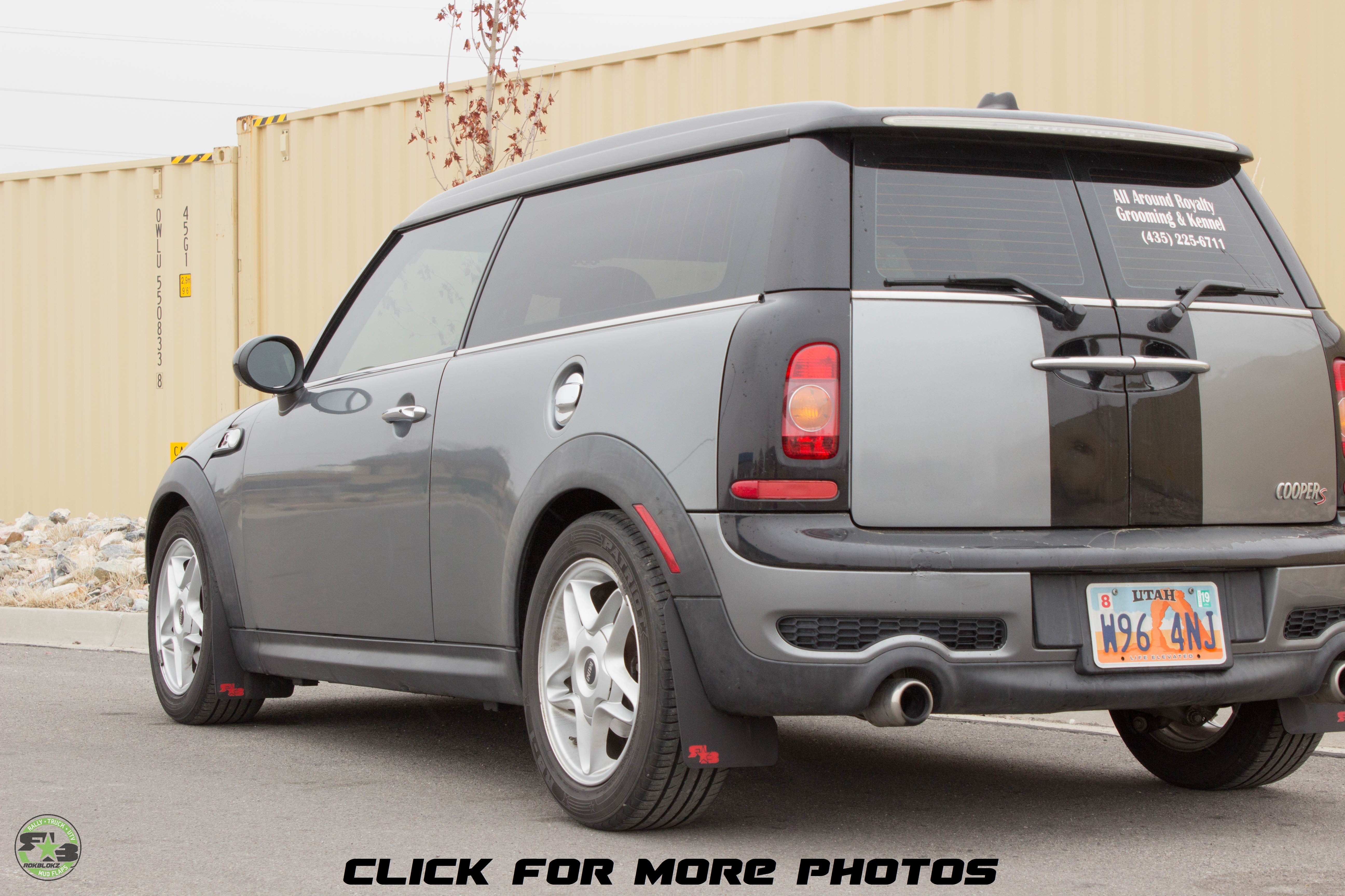 Mini Cooper Clubman (R55) 2008-2014 Rally Mud Flaps — RokBlokz