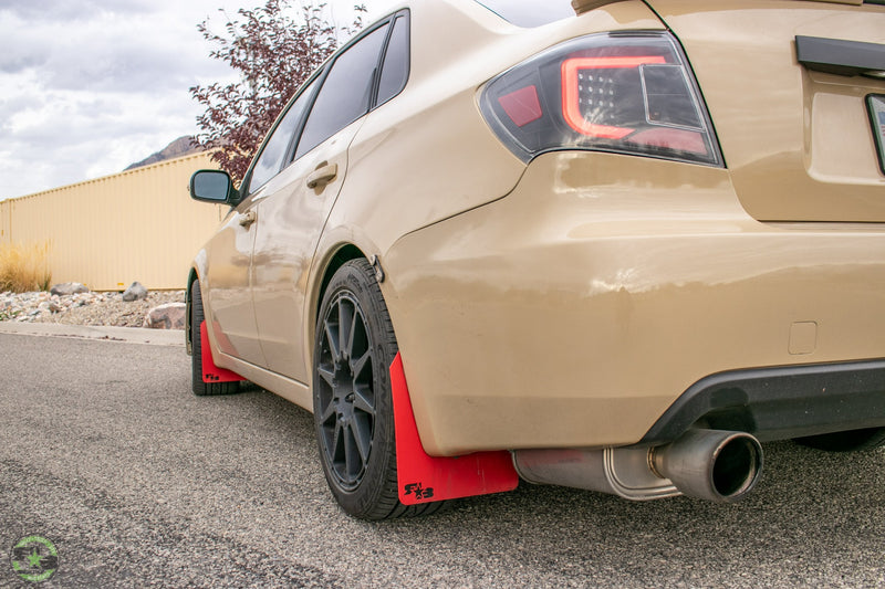Subaru Impreza non-turbo (Base, RS, Outback) 08-11  &  WRX 08-10 (not STI) Rally Mud Flaps