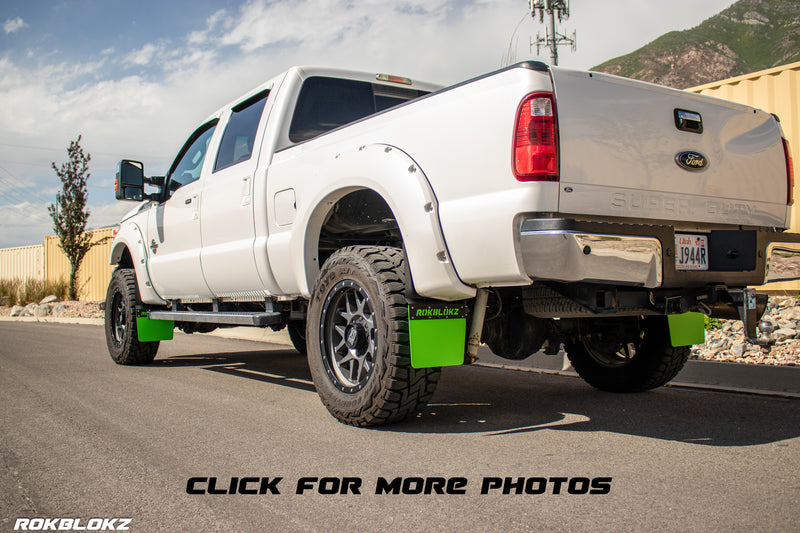 Ford F-250 F-350 2011-2016 STEP BACK Mud Flaps
