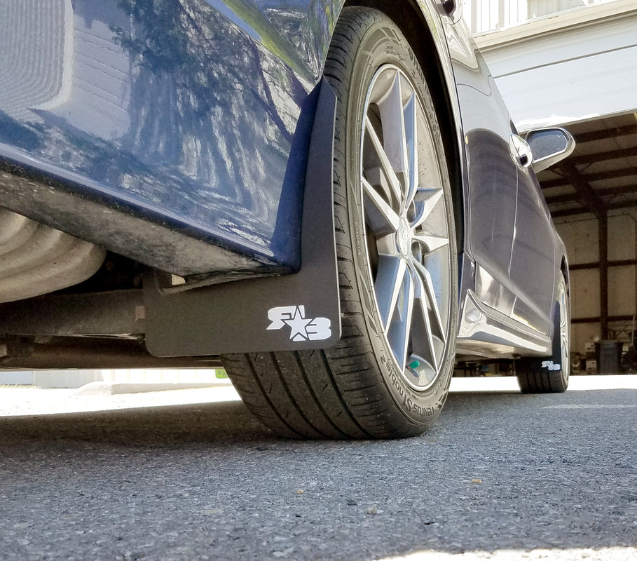 Hyundai Sonata 2015-2019 Rally Mud Flaps — RokBlokz