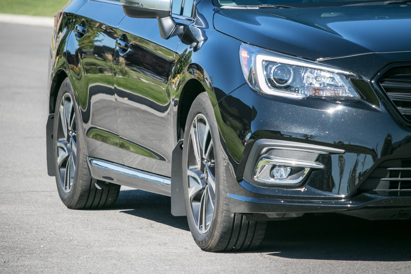 15-19 Subaru Legacy featuring Rokblokz Original Mud flaps in black