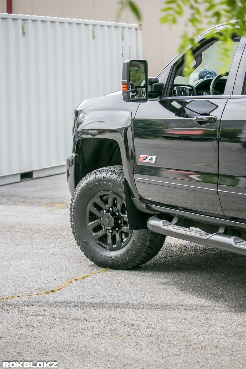 Chevrolet Silverado 1500/2500/3500 SRW (3rd GEN) 2015-2018 Mud Flaps