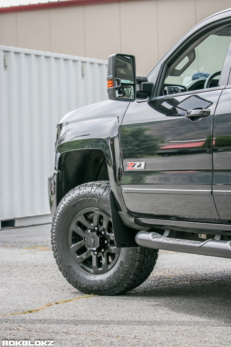 Chevrolet Silverado 1500/2500/3500 SRW (3rd GEN) 2015-2018 Mud Flaps