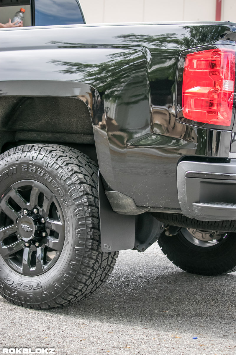 Chevrolet Silverado 1500/2500/3500 SRW (3rd GEN) 2015-2018 Mud Flaps