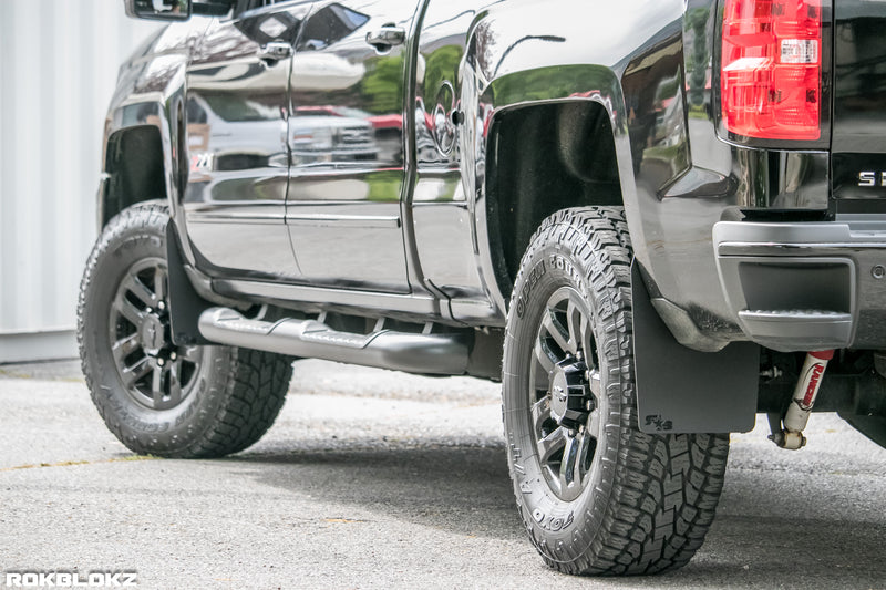 Chevrolet Silverado 1500/2500/3500 SRW (3rd GEN) 2015-2018 Mud Flaps