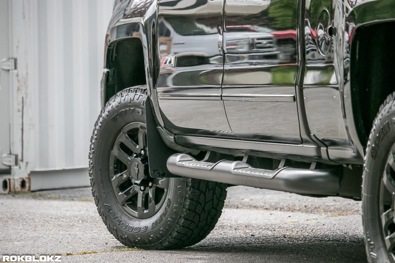 Chevrolet Silverado 1500/2500/3500 SRW (3rd GEN) 2015-2018 Mud Flaps
