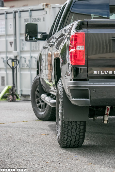 Chevrolet Silverado 1500/2500/3500 SRW (3rd GEN) 2015-2018 Mud Flaps