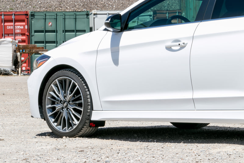 Hyundai Elantra Sport Sedan 2017-2018 Mud Flaps