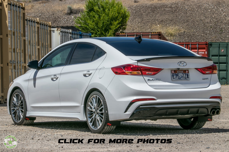 Hyundai Elantra Sport Sedan 2017-2018 Mud Flaps