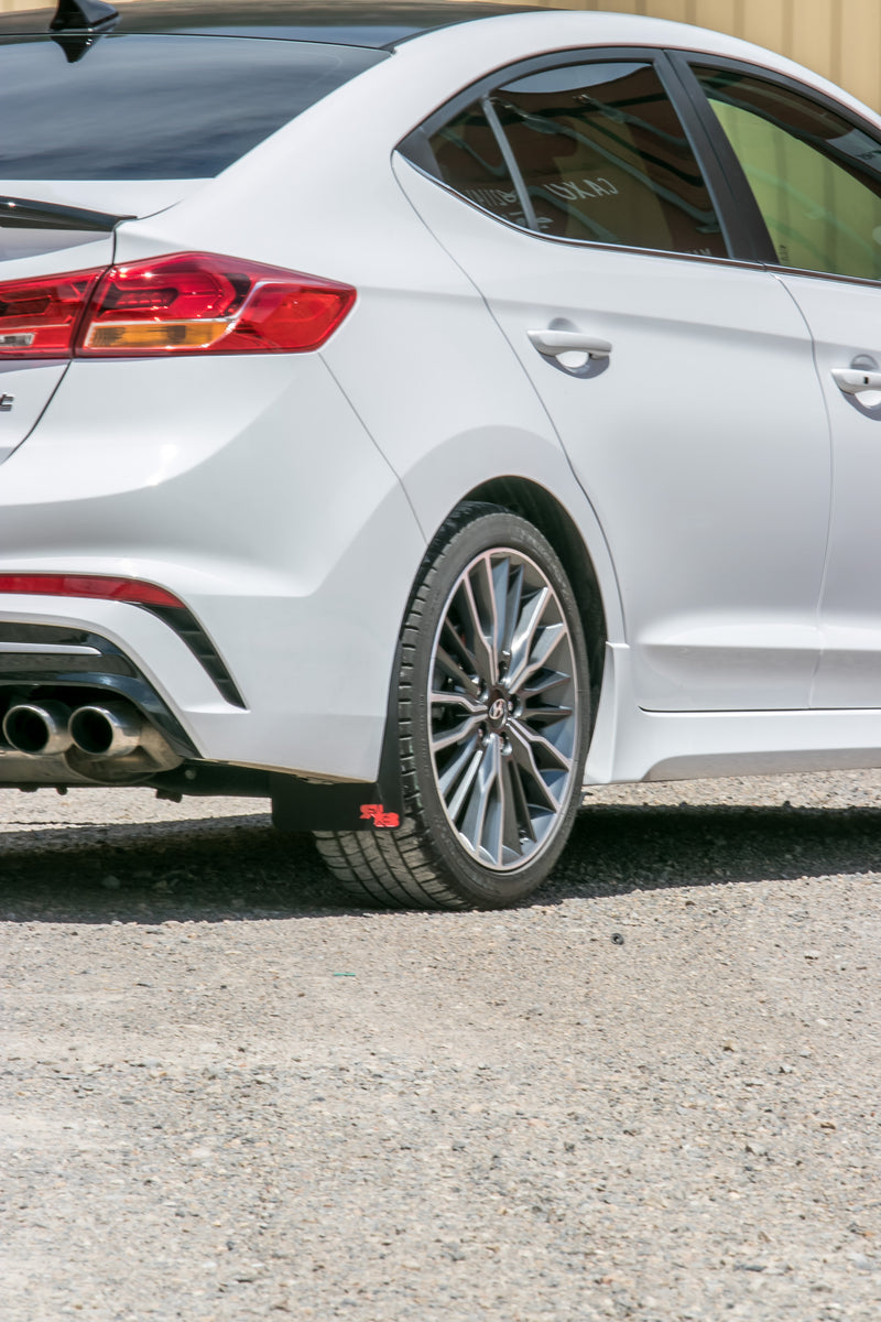 Red Racing/Sport Universal Mud Flaps Mudflaps Splash Guards Front Rear Red Racing/Sport Universal Mud Flaps Mudflaps Splash Guards Front Rear