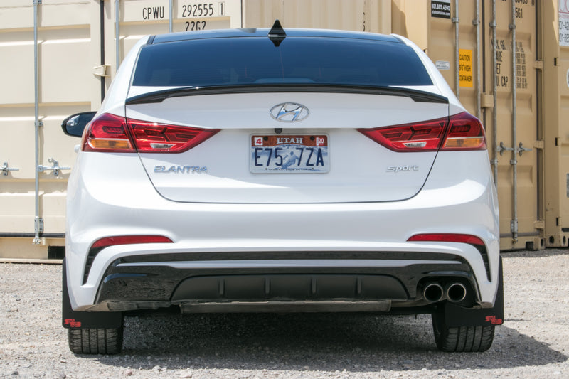 Hyundai Elantra Sport Sedan 2017-2018 Mud Flaps
