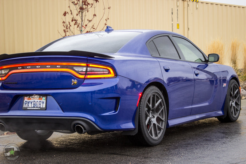 18 Dodge Charger FT. Rokblokz Splash Guards in Black