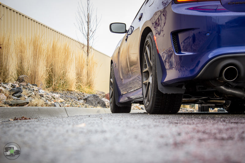 18 Dodge Charger FT. Rokblokz Splash Guards in Black