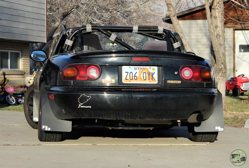 Mazda Miata 1990-1997 Rally Mud Flaps