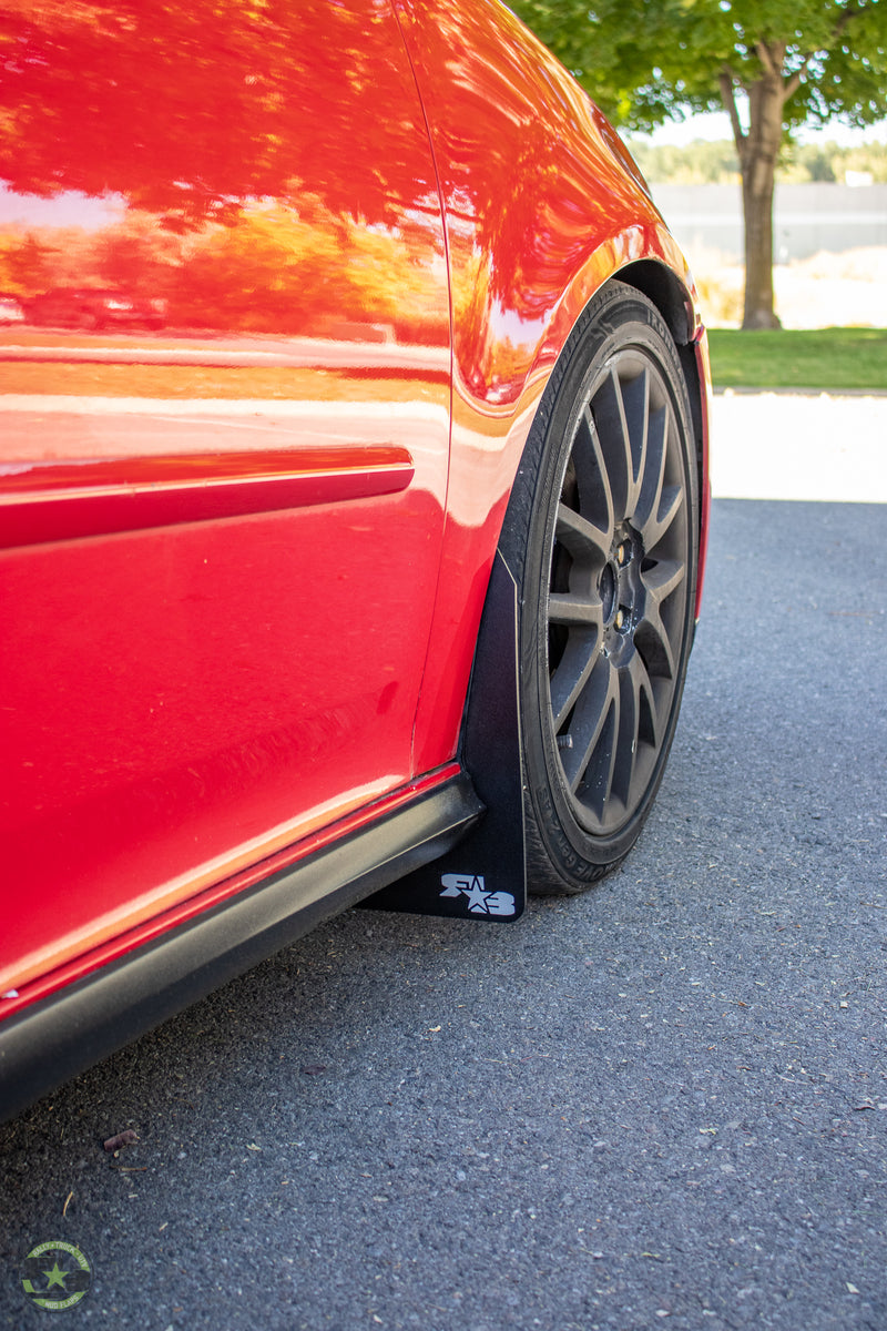 Volkswagen MK5, GOLF, VW Rally Mud Flaps 2004-2009