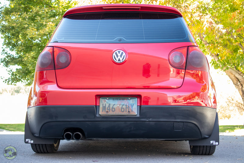Volkswagen MK5, GOLF, VW Rally Mud Flaps 2004-2009