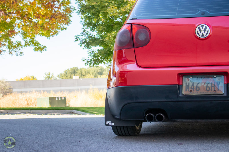 Volkswagen MK5, GOLF, VW Rally Mud Flaps 2004-2009