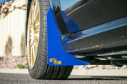 2007 Impreza WRX STI featuring SHORT Mud Flaps by Rokblokz in Deep Blue