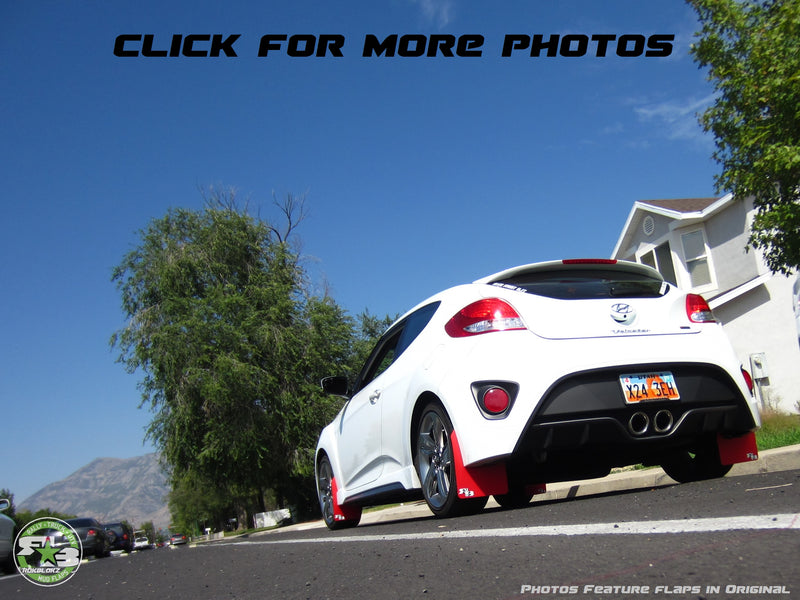 Hyundai Veloster 2012-2018 Rally Mud Flaps