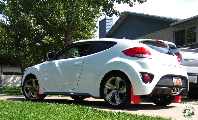 Hyundai Veloster 2012-2018 Rally Mud Flaps