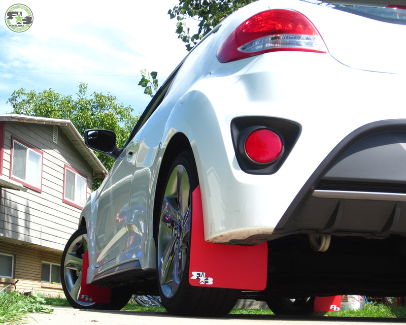 Hyundai Veloster 2012-2018 Rally Mud Flaps