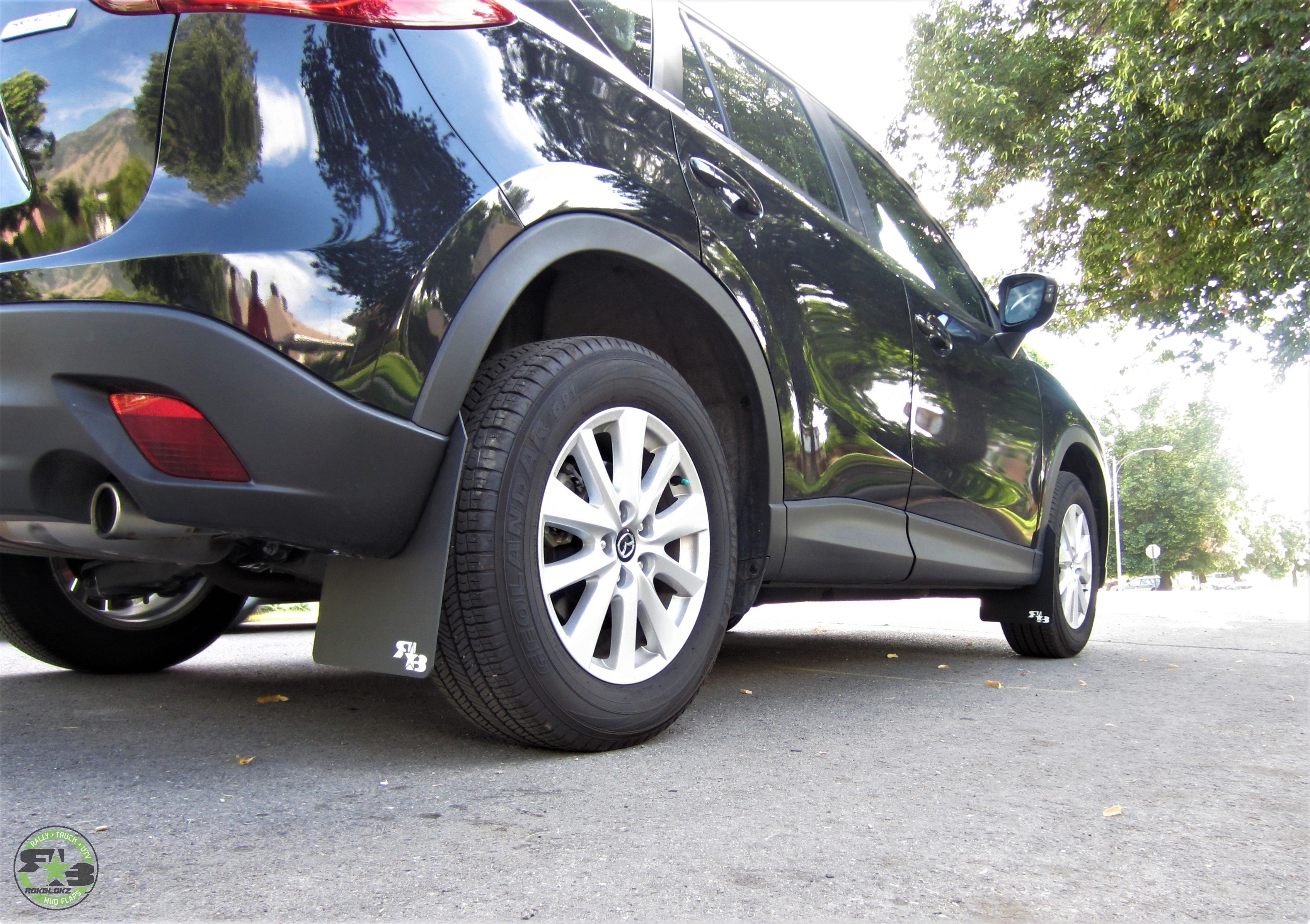 Mazda CX-5 (KE) 2013-2016.5 Rally Mud Flaps — RokBlokz