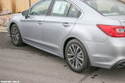 15-19 Subaru Legacy featuring Rokblokz Original Mud flaps in black