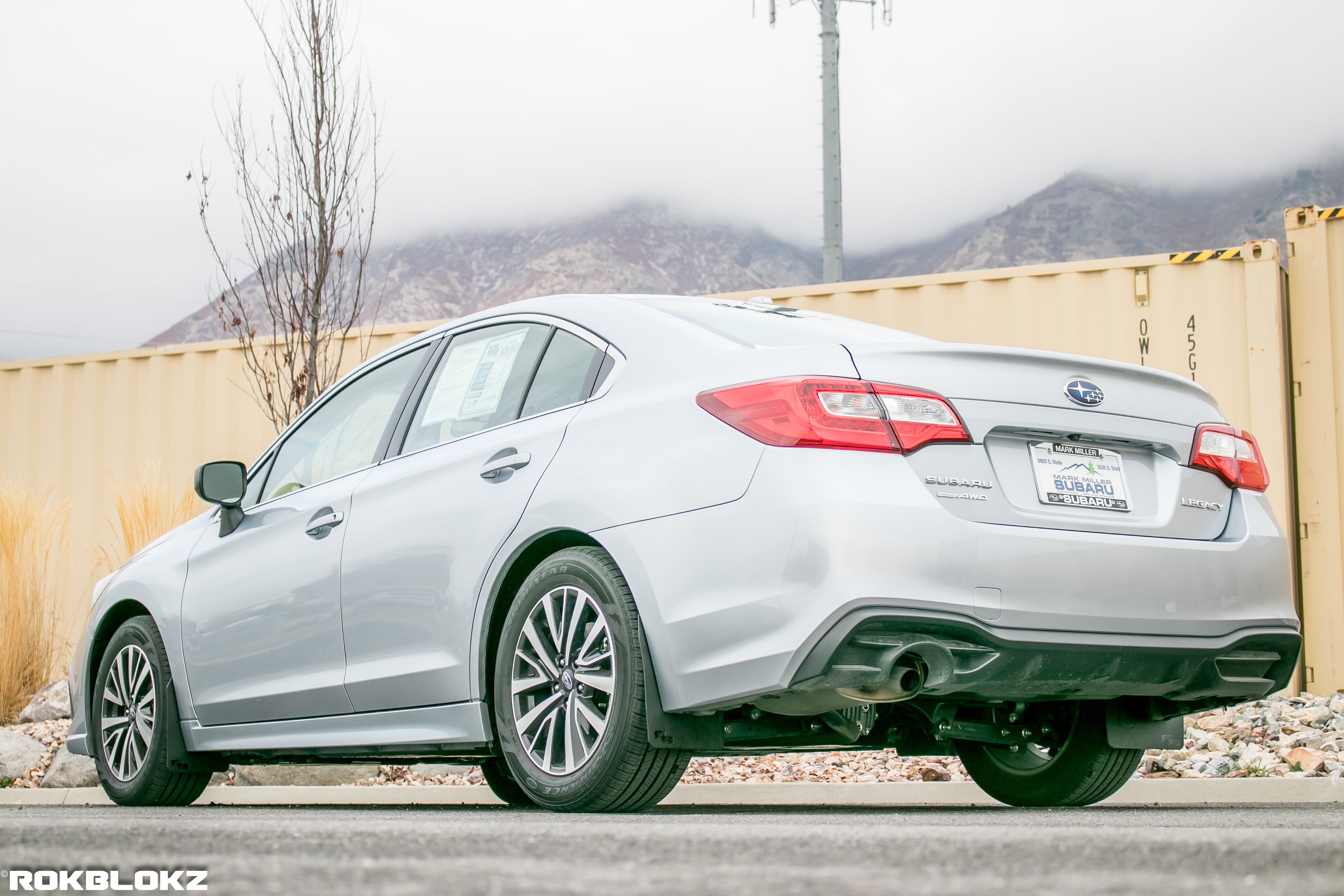 Subaru Legacy 2015-2019 Rally Mud Flaps — RokBlokz