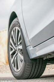 15-19 Subaru Legacy featuring Rokblokz Splash Guards in Black