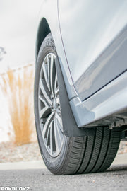 15-19 Subaru Legacy featuring Rokblokz Splash Guards in Black