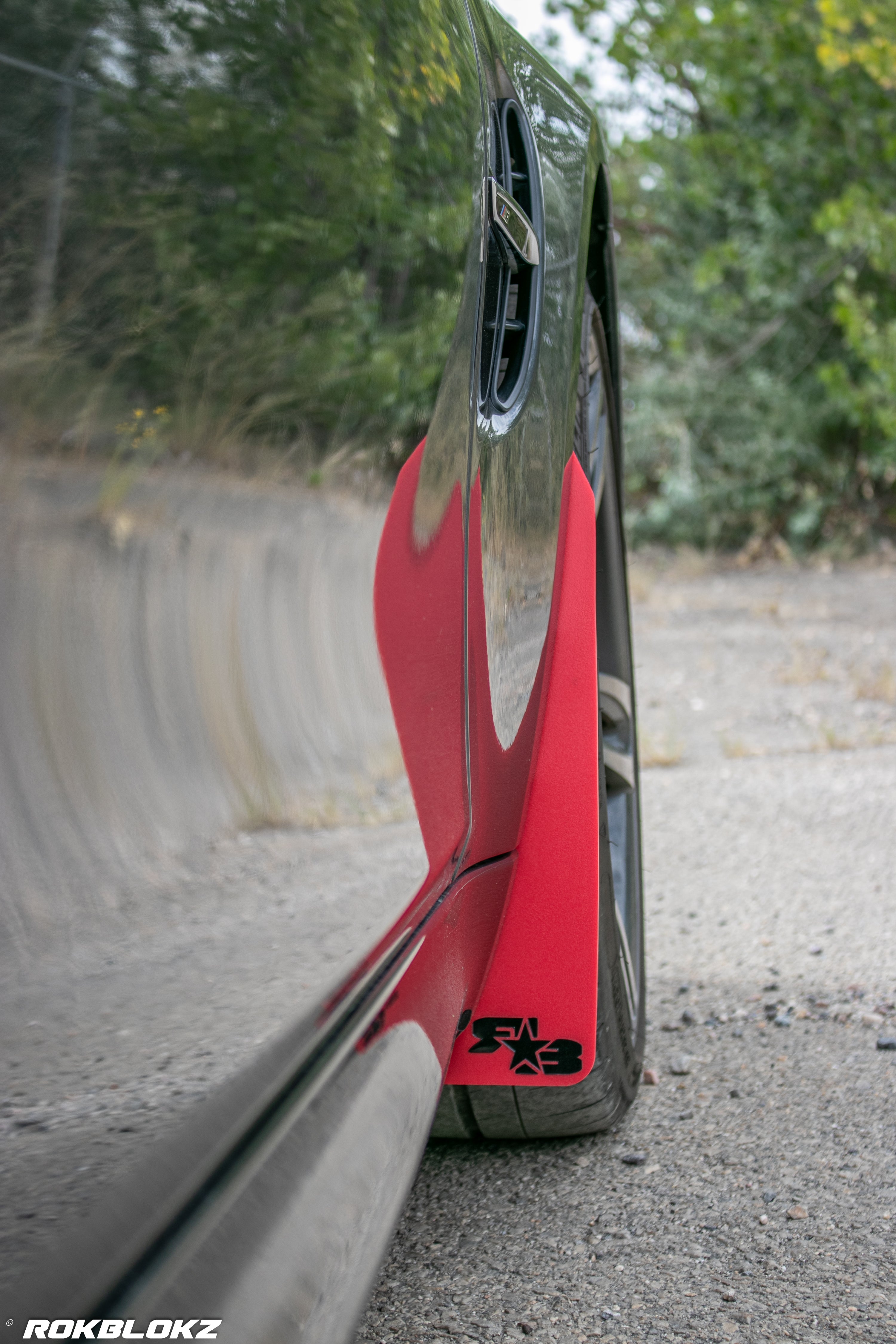 BMW M3 F80 2014-2018 Splash Guards & Rally Mud Flaps — RokBlokz