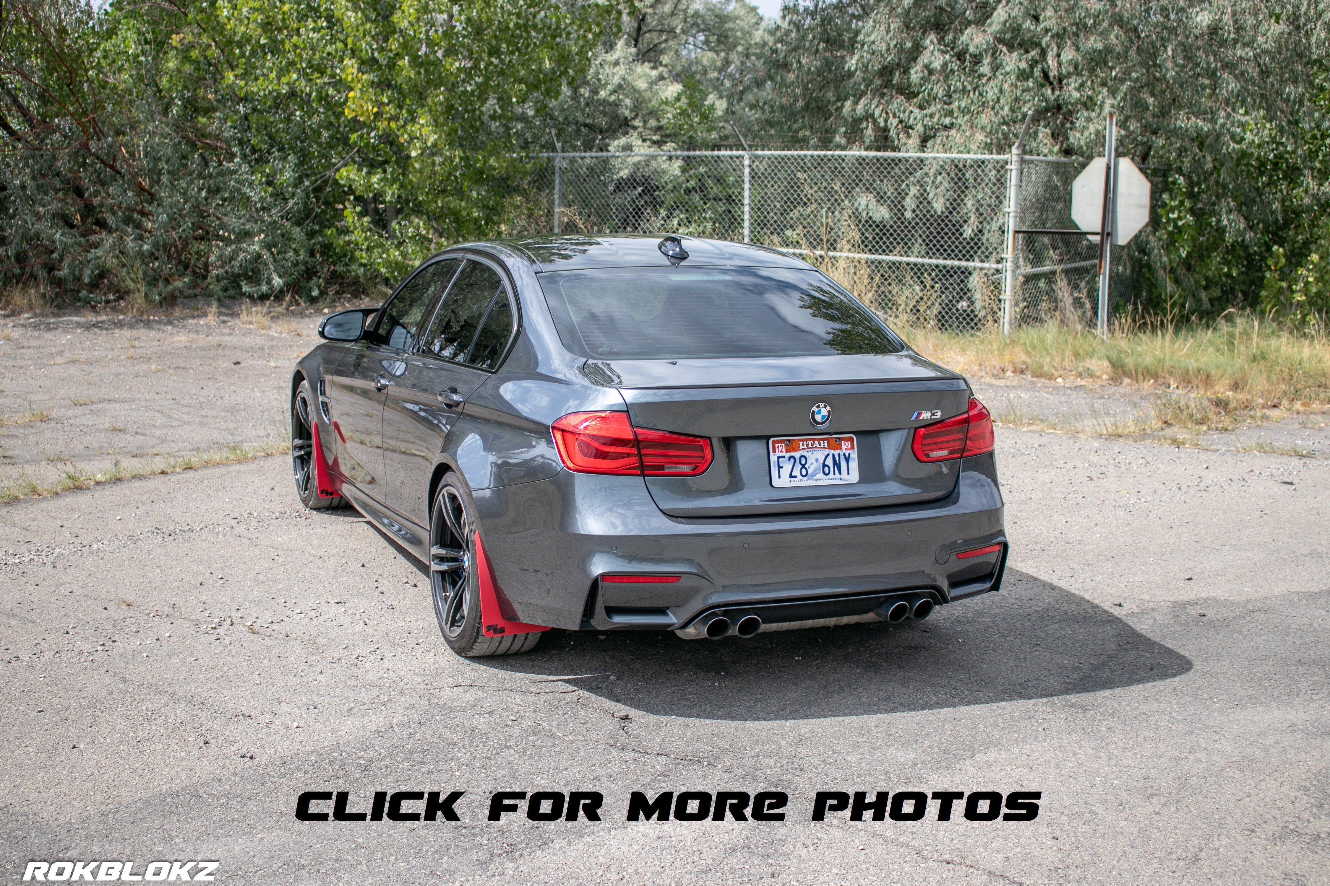M3S様分 BMW M3 F80 2014-2018 Splash Guards & Rally Mud Flaps — RokBlokz
