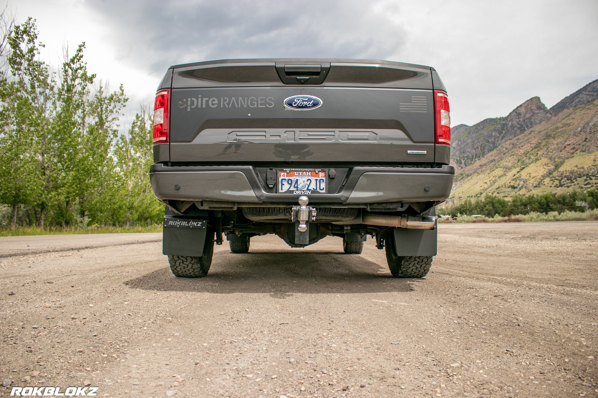 Ford F-150 2015-2020 Step Back Mud Flaps — RokBlokz