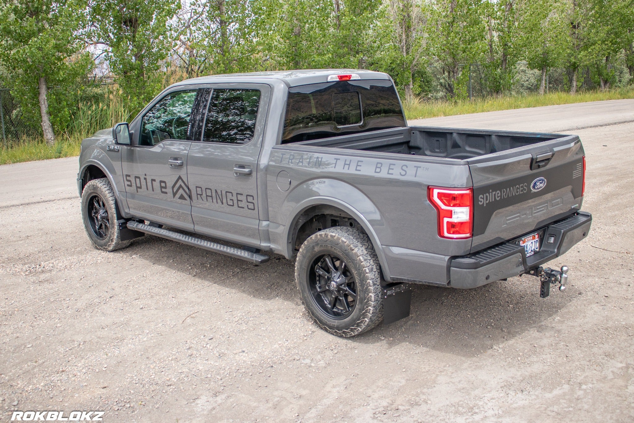 Ford F-150 2015-2020 Step Back Mud Flaps — RokBlokz