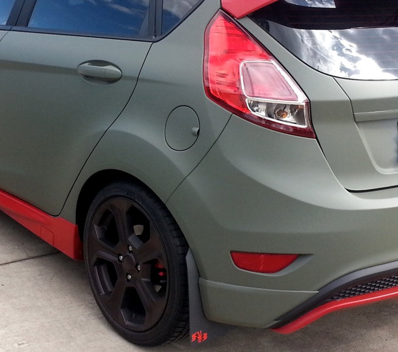 Ford Fiesta (6th Gen) 2011-2019 Rally Mud Flaps