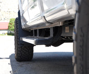 2019 Ford F350 Featuring Rokblokz Rally Style Mud Flaps Front with side step